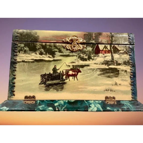 Victorian Celluloid Vanity Case